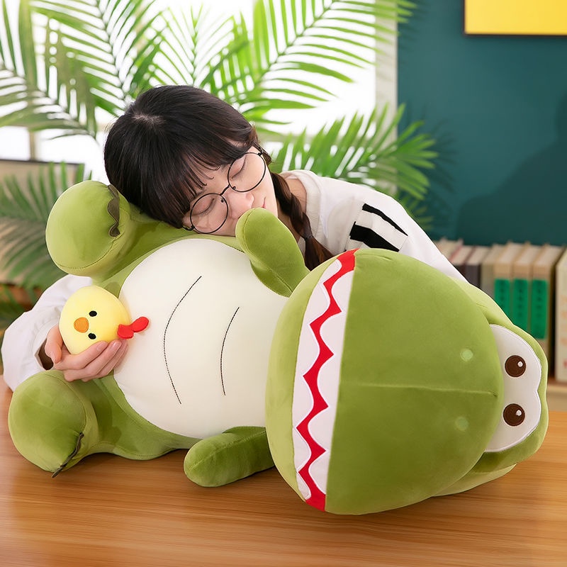 Thú Nhồi Bông Hình Gà / Khủng Long Dễ Thương Cho Bé