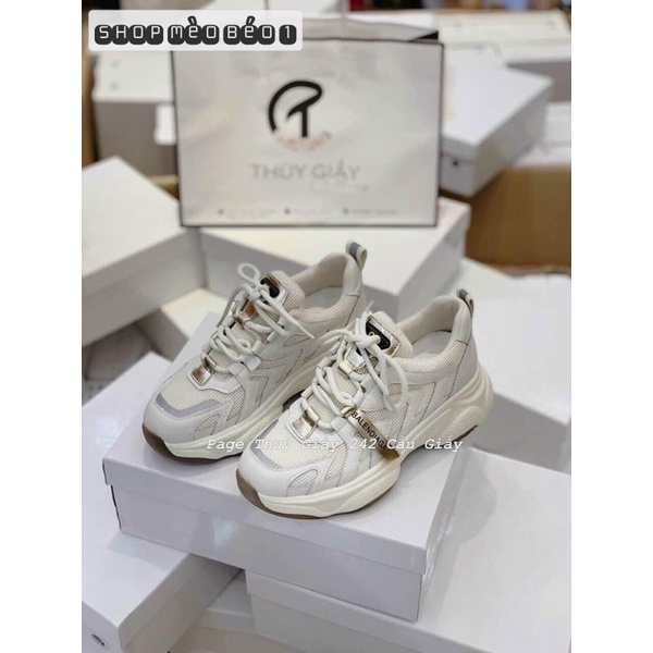 Giày thể thao sneaker balen đế độn fullbox hàng quảng châu cao cấp