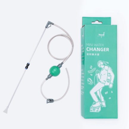 Bơm tay hút nước thế hệ mới sử dụng ống hút phi 8- dụng cụ thay hút nước vệ sinh bể cá cảnh thủy sinh