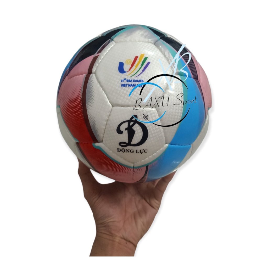QUẢ BÓNG ĐÁ SÂN CỎ SIZE 5 TIÊU CHUẨN FF MẪU SEAGAME 22 3.147