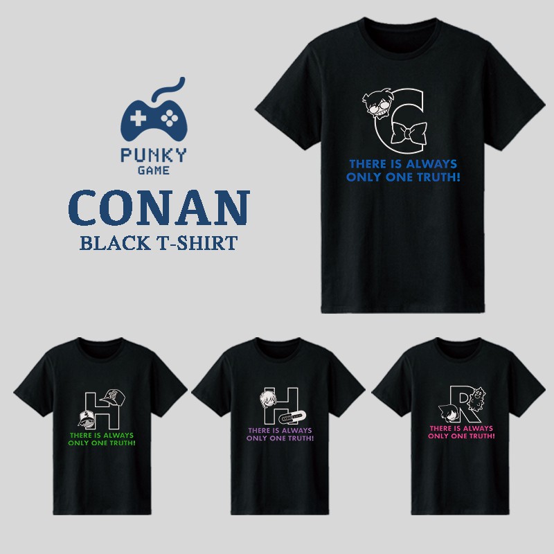 Áo thun Conan Collections Part.1 (Black) ngắn tay