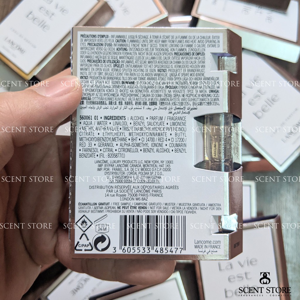 Scentstorevn - Vial chính hãng nước hoa Lancome Lavie Est Belle [1.2ml] | BigBuy360 - bigbuy360.vn