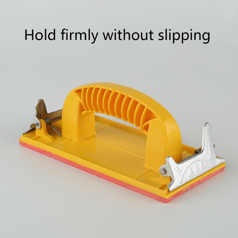 Dụng Cụ Chà Nhám Đánh Bóng Cầm Tay Siêu Nhẹ Cho Tường Khô