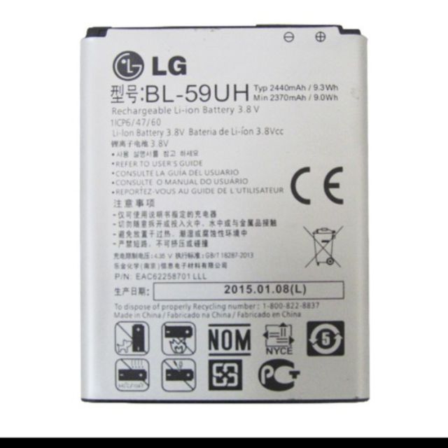 Pin LG G2 mini BL-59UH Bh 06 tháng