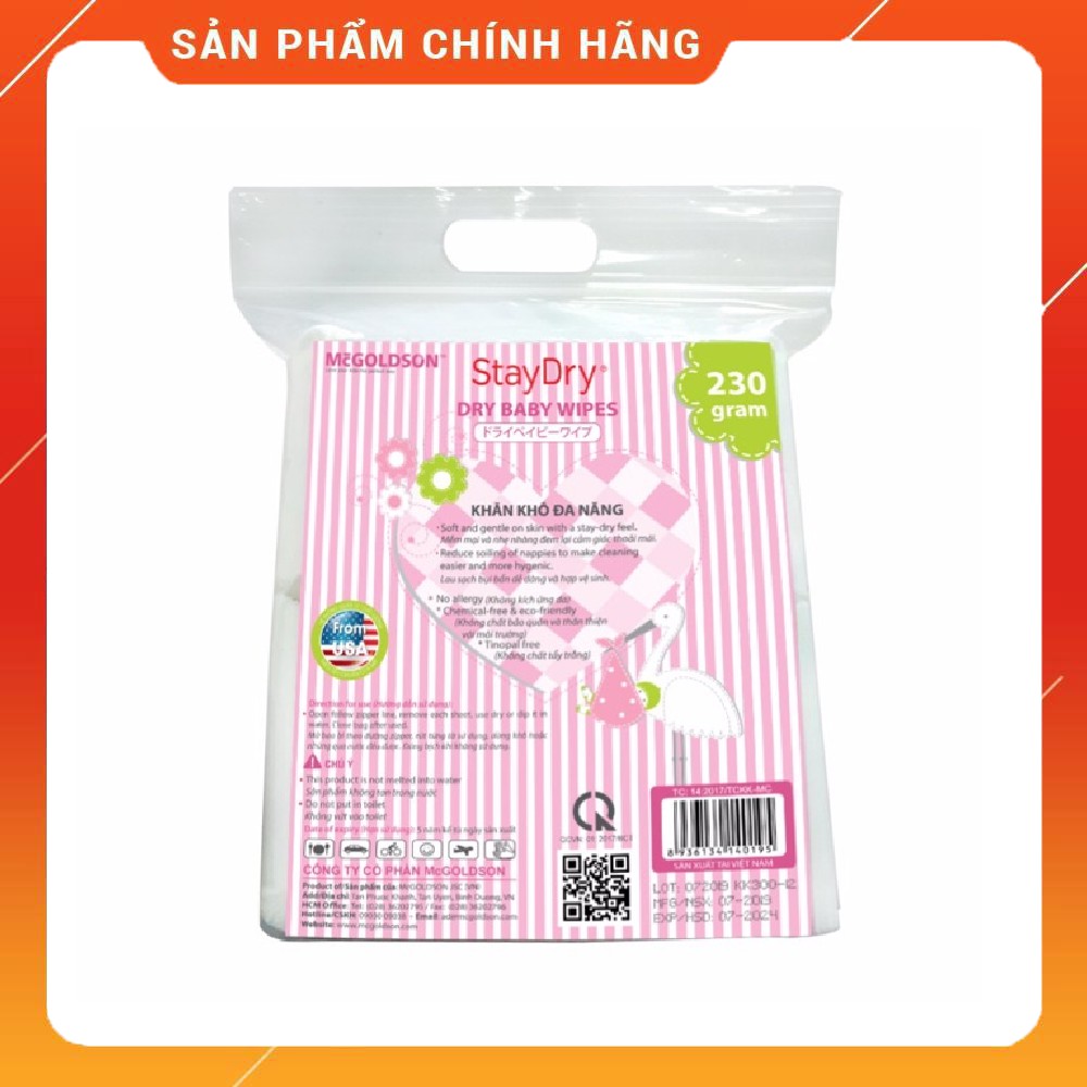 KHĂN GIẤY ĐA NĂNG GOLDSON - Mêm mại, không kích ứng da 350g và 550g.