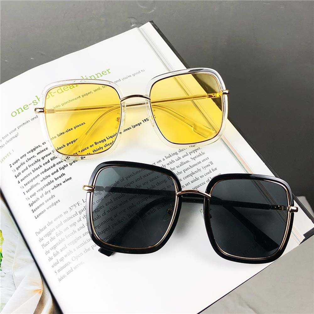 Kính Mát Nữ Gọng Kim Loại Phong Cách Vintage