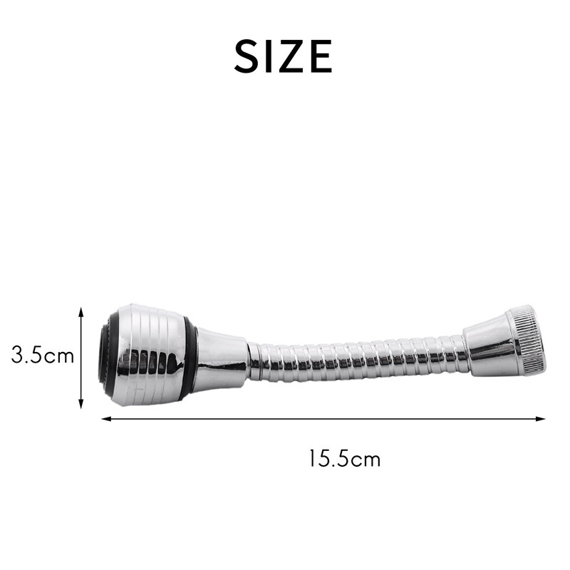 Đầu Vòi Nước Xoay 360 Độ Tiết Kiệm Nước