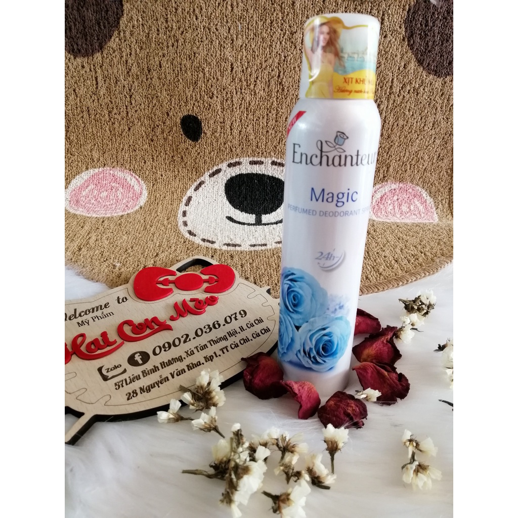 Xịt khử mùi hương nước hoa Enchanteur 150ml