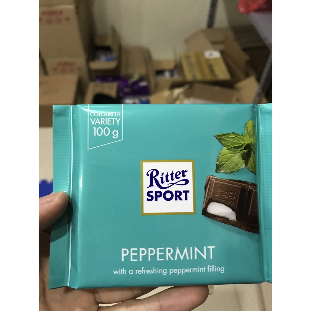 Sô cô la chocolate Ritter Sport Nhập Khẩu Đức -100gr