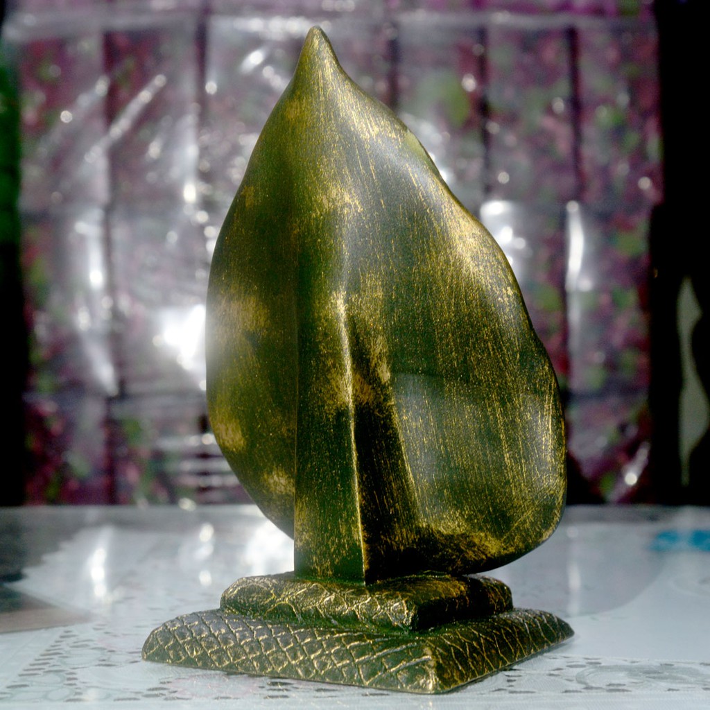 Tượng Ngài Quan Thế Âm Bồ Tát lá bồ đề 3D