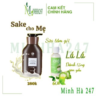 Sữa tắm men rượu sake laco