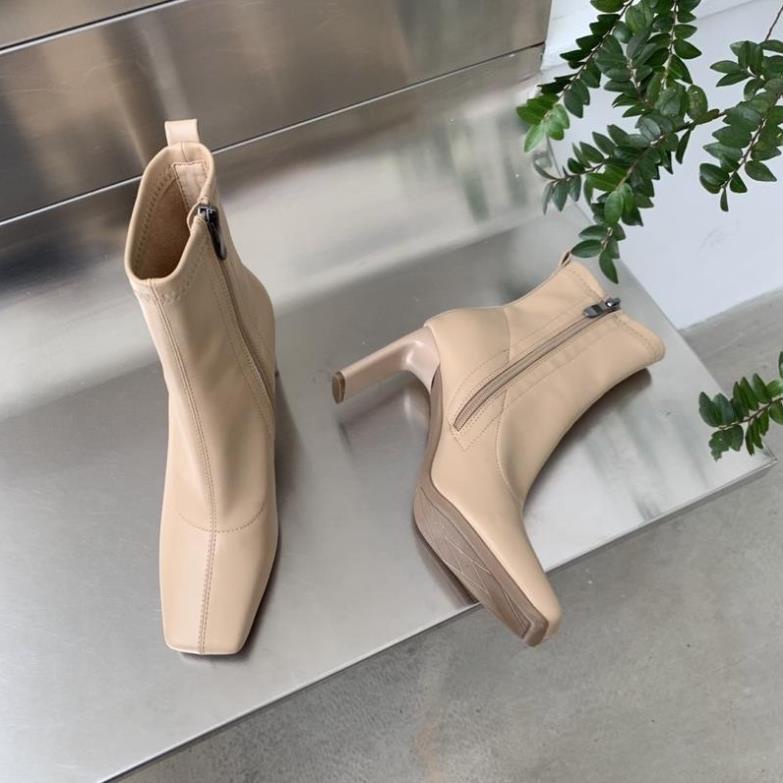 Boot Lửng Zara 3 Màu Trắng Đen Nâu Full Size 35-39