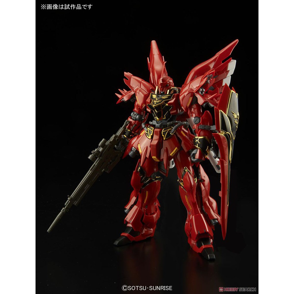 Mô Hình Lắp Ráp RG Sinanju Msn 06S Gundam Bandai Đồ Chơi Anime Nhật Tỷ lệ 1/144
