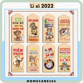 Combo 80 bao lì xì năm 2022 mẫu hỗn hợp ngẫu nhiên đẹp độc lạ