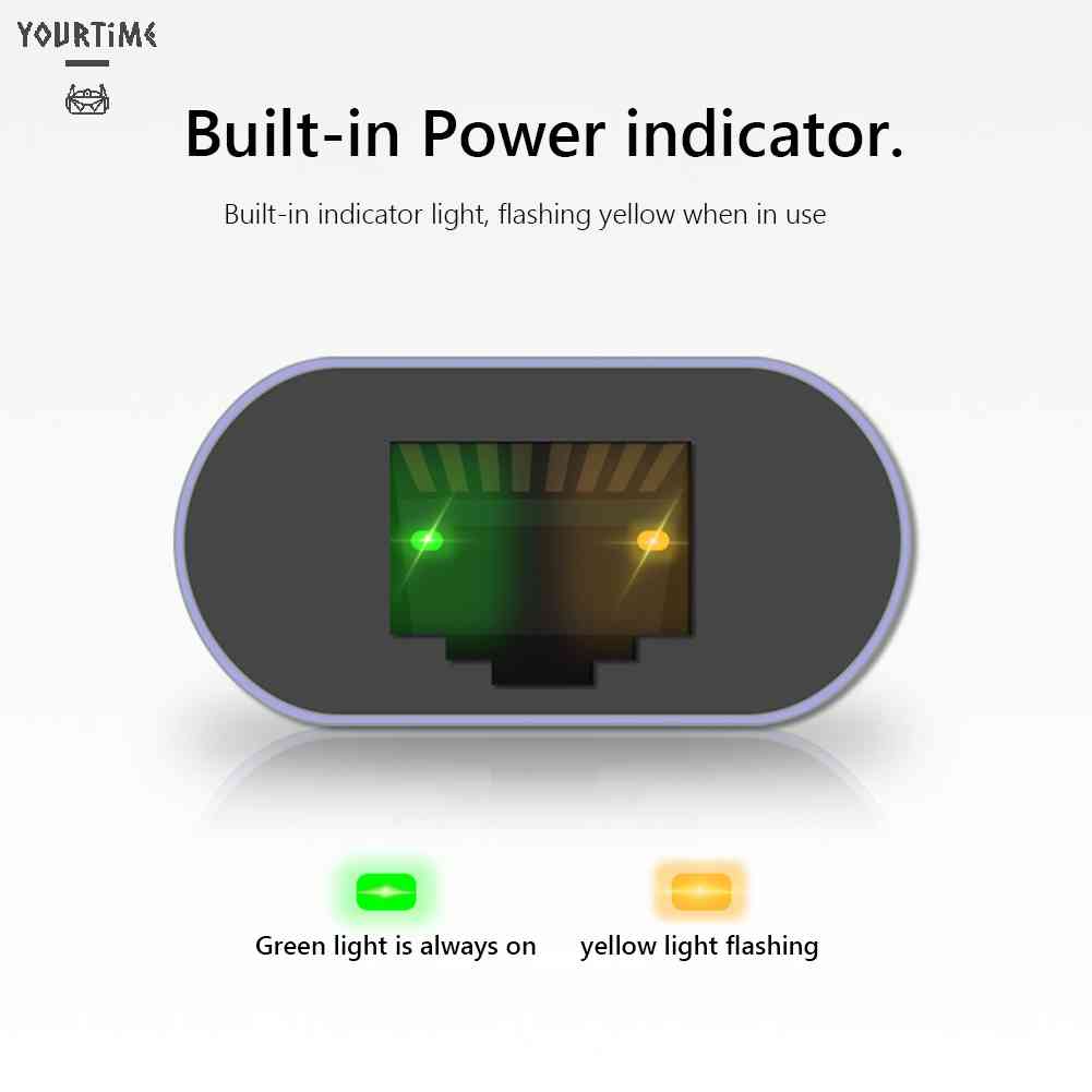Bộ ChuyểN ĐổI 100Mbps USB Type-C Sang RJ45