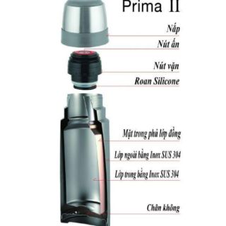 Bình giữ nhiệt Zebra Prima 112953 450ml