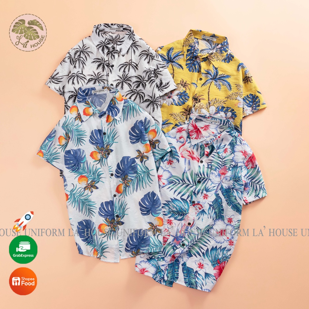 Áo sơ mi đi biển La' house uniform