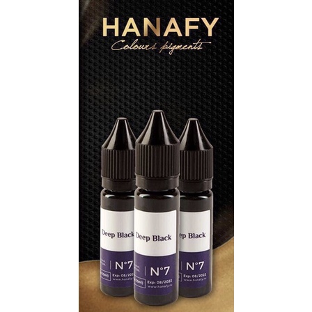 Mực phun xăm HANAFY Fullsize 15ml -mini 5ml