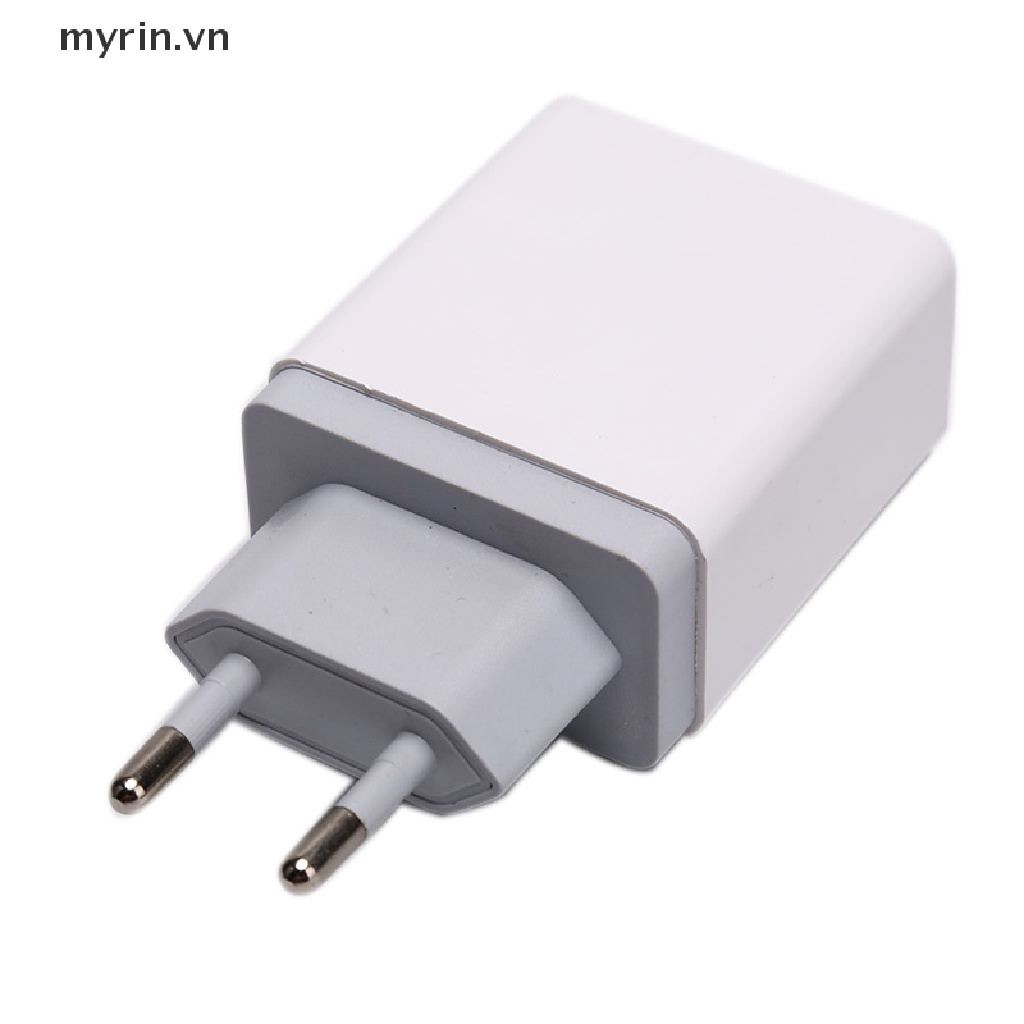 Cốc Sạc Nhanh USB 3.0 18W Phích Cắm US / EU Tiện Dụng