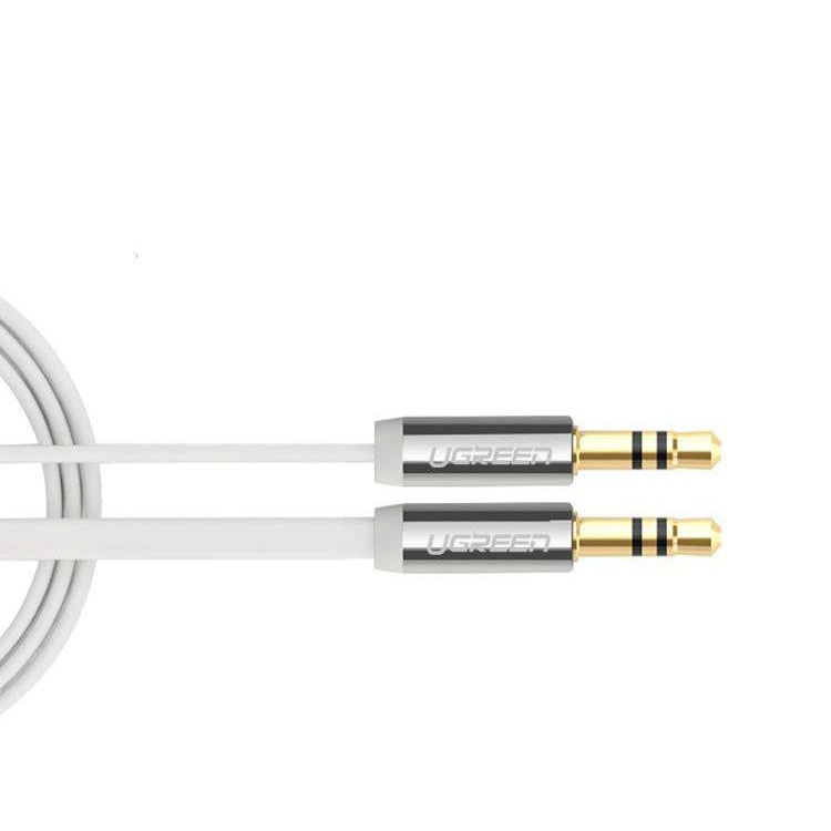 Dây Audio 3.5mm tròn mạ vàng 24K, TPE cao cấp UGREEN AV119