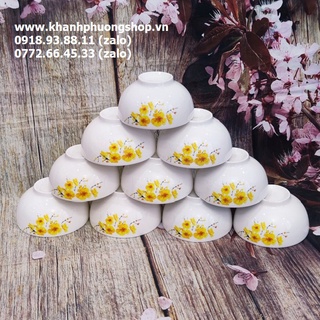 bộ chén sứ ăn cơm - chén sứ ăn cơm