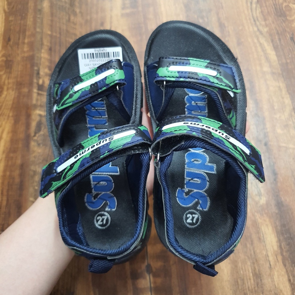 Giày sandal superme cho bé Bigbaby size 26-31
