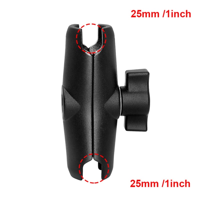 Giá Đỡ Camera Kép 25mm Gắn Tay Lái Xe Máy