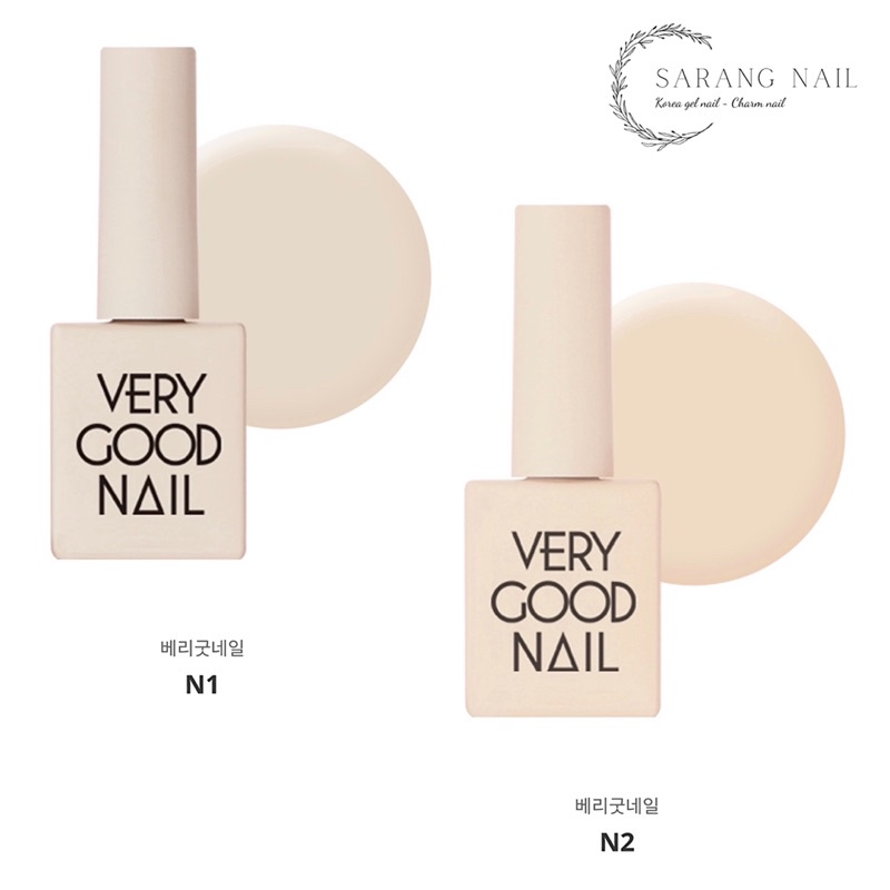 Sơn Very Good Nail chính hãng Hàn Quốc tone Nude