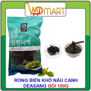 Rong biển khô nấu canh Hàn quốc Deasang gói 100g
