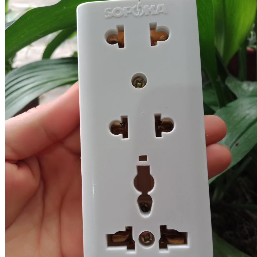 Ổ cắm điện Sopoka; ổ 1, ổ 2, ổ 3