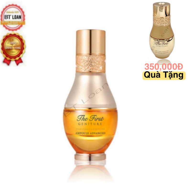 Tinh chất vàng Ohui siêu hồi sinh da với thành phần vàng 24K THE FIST 20ml
