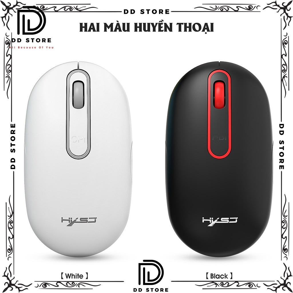 Chuột không dây siêu xinh 2.4GHz HXSJ T15 sạc pin không gây tiếng ồn sạc 1 lần dùng cả tuần cho Laptop macbook PC Tivi