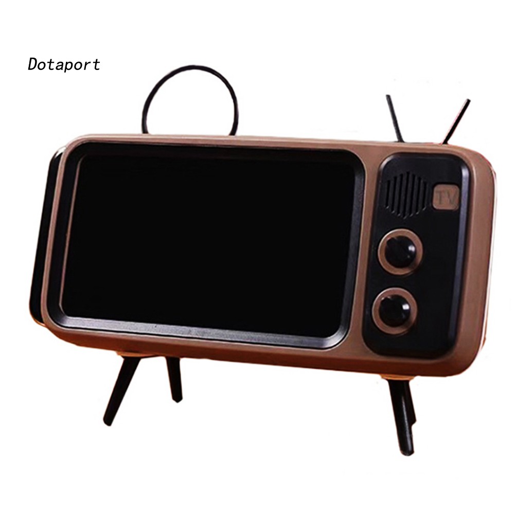 Giá Đỡ Điện Thoại Hình TV Phong Cách Retro