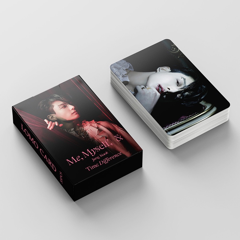 Hộp 55 Ảnh Thẻ LOMO Nhóm Nhạc BTS JUNGKOOK