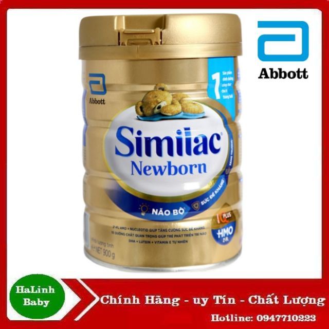 Sữa similac số 1 lon 900g ( mẫu mới HMO)