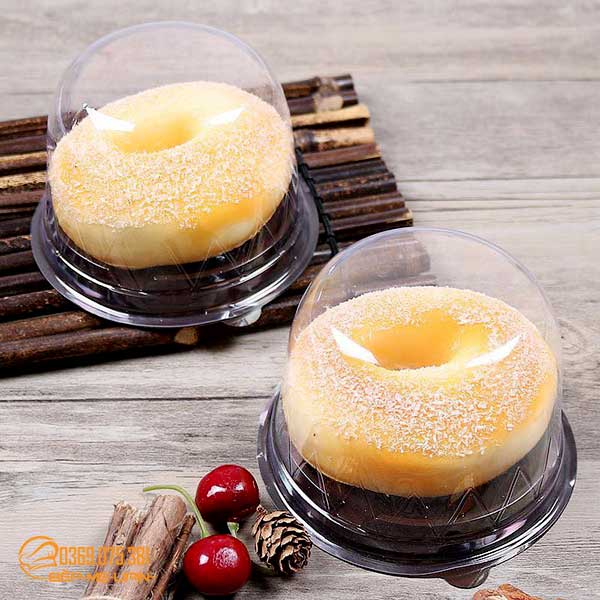 Hộp nhựa đựng bánh tròn bán cầu F057