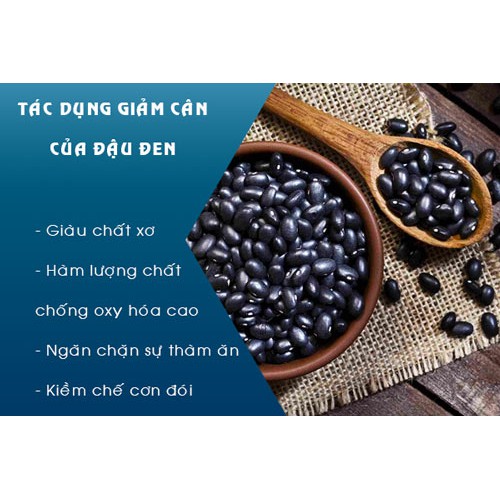 Đậu đen xanh lòng 100% quê miền Bắc trồng 500g