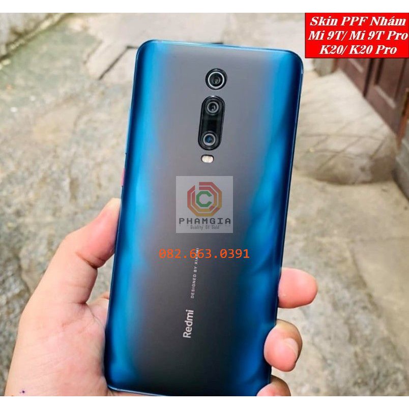 Dán PPF bóng, nhám cho Xiaomi Mi 9T màn hình, mặt lưng, full lưng viền siêu bảo vệ