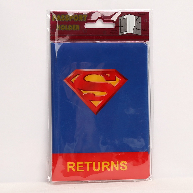 Vỏ bọc hộ chiếu Passport - Hình Superman
