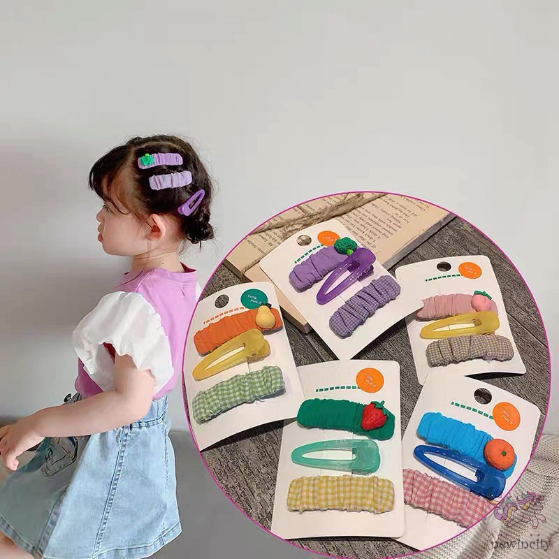 Set phụ kiện cài tóc cho bé thời trang hàn quốc