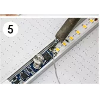 Công tắc Cảm biến vẫy tay 12V - 24V 45W gắn trên đèn 01 , có thể giấu vào thanh profile, giá rẻ