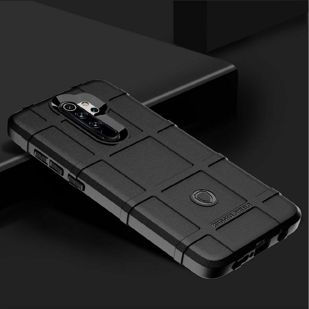 Xiaomi Redmi Note 8 Pro Strong Shockproof Rugged Shield Soft TPU Case Cover