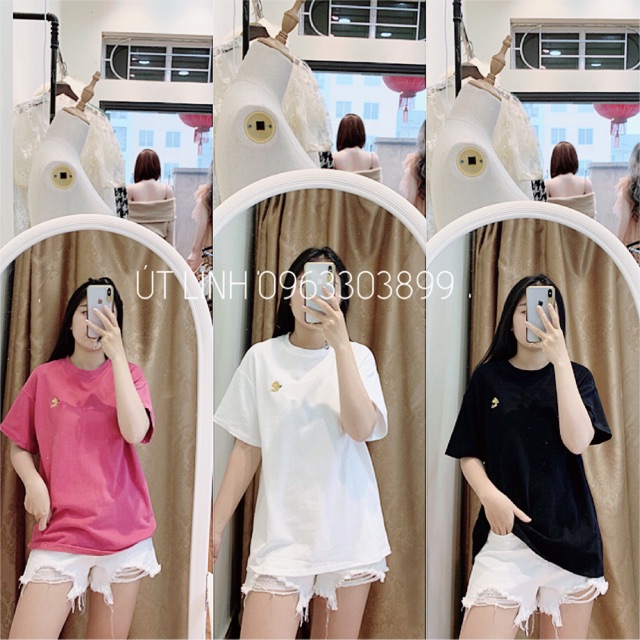 Áo pull chuột thêu