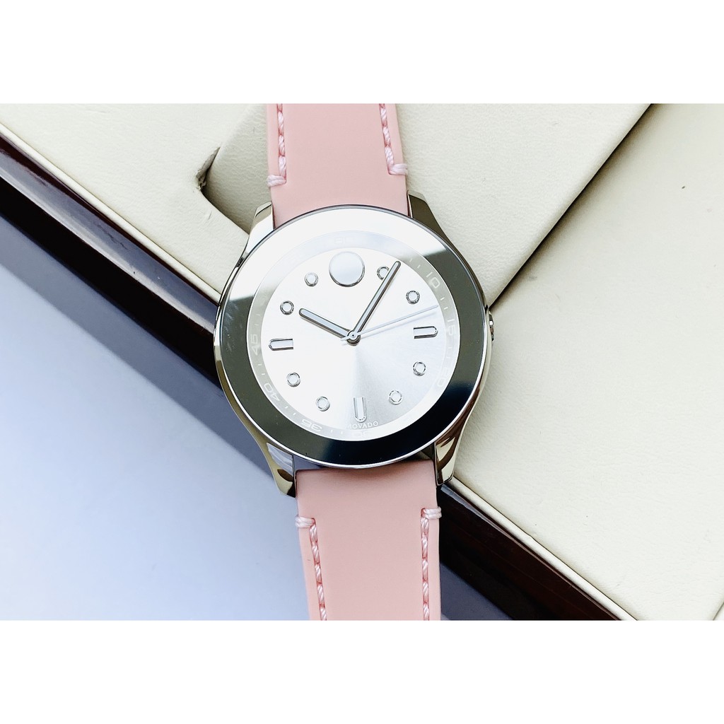 Đồng hồ nữ Thuỵ sĩ Movado Bold 3600414 hồng phấn