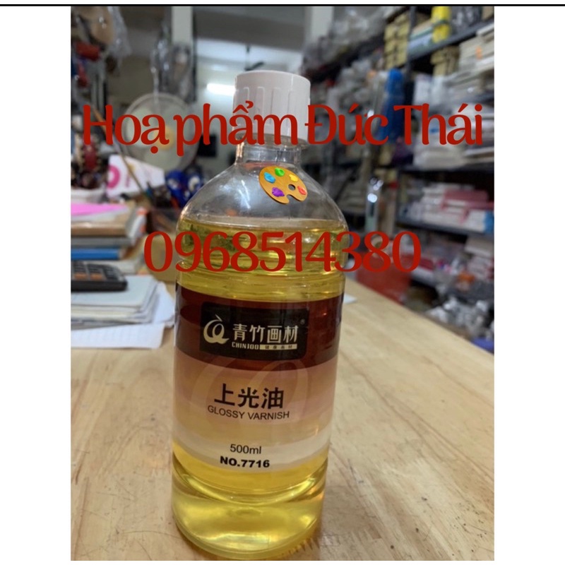 Phủ bóng tranh - véc ni phủ tranh sơn dầu