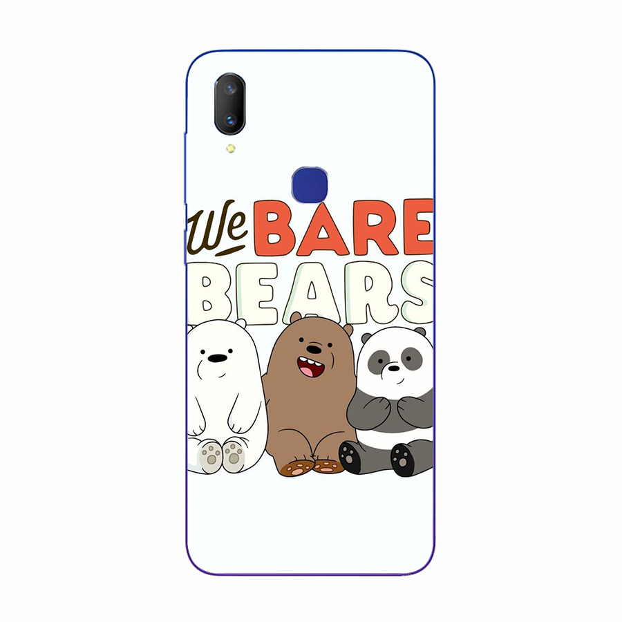 Ốp vivo - Ốp lưng chống sốc vivo V3 Max V5 V5S V7 X9 Y53 Y66 Y69 Y75 Y79 Lite Plus we Bare Bears Silicone Case