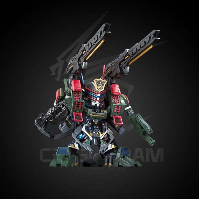 MÔ HÌNH ĐỒ CHƠI LẮP RÁP GUNDAM SD WORLD HEROES 12 SERGEANT VERDE BUSTER GUNDAM DX SET SDWH GUNPLA NHẬT BẢN