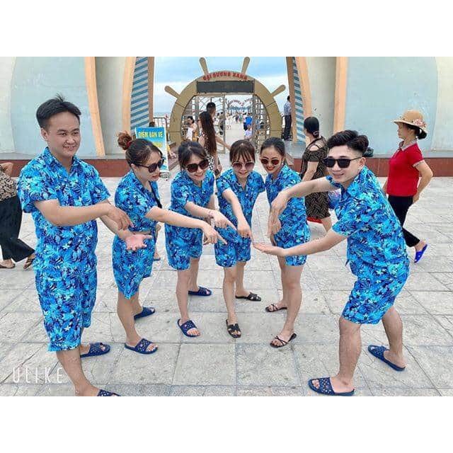 [Mẫu Hot ] Đồ Bộ Đi Biển cho nhóm, đồng phục team building, quần áo chụp ảnh kỷ yếu