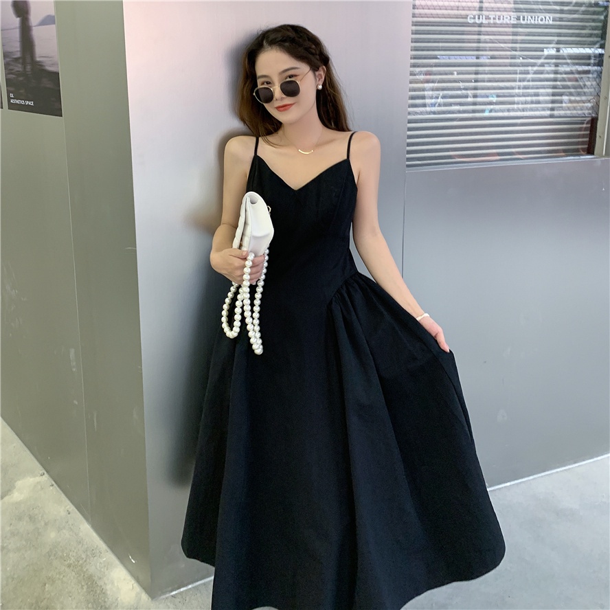 Đầm midi nữ dáng chữ A phong cách retro