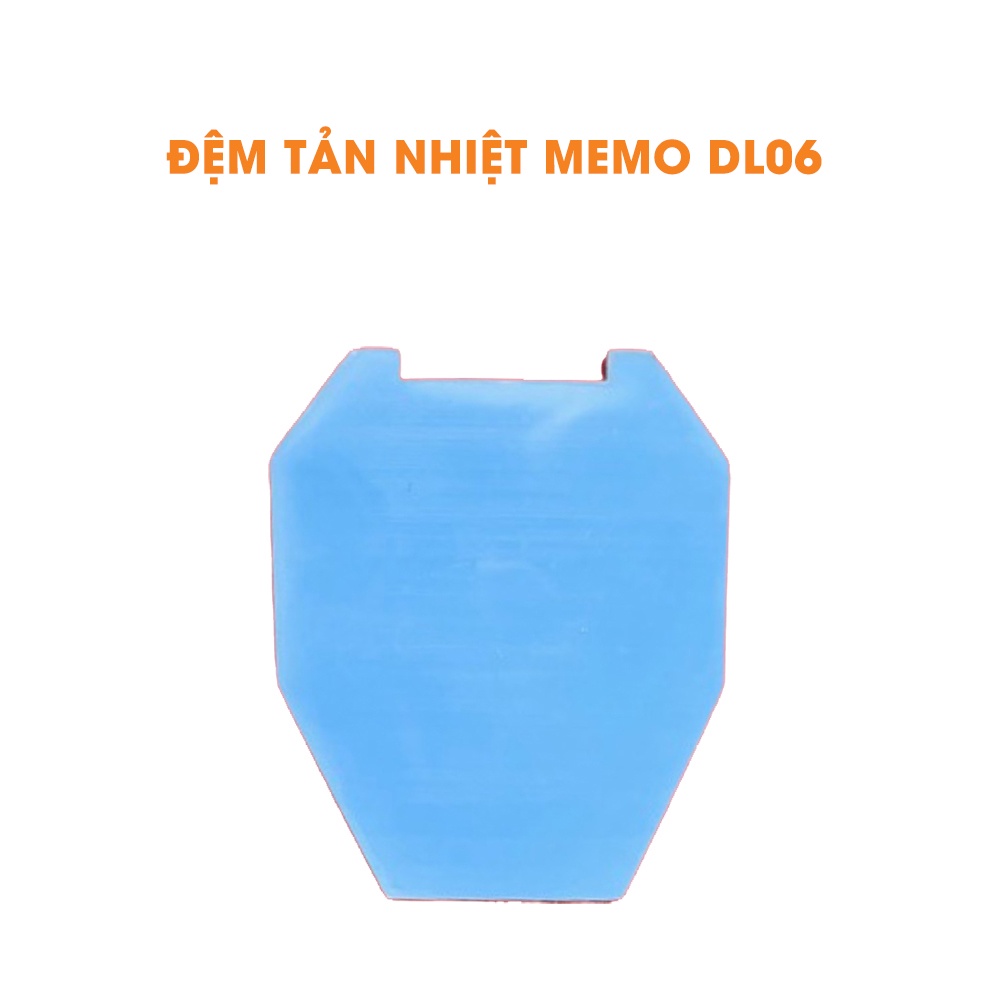 Miếng Đệm tản nhiệt quạt sò lạnh X65 Memo DL06 Memo DL01 - miếng tản nhiệt silicon quạt sò lạnh MEMO
